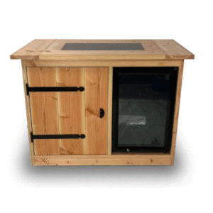Buitenkeuken Itterbeck | 68 Liter Koelkast | Douglas Hout