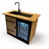 Buitenkeuken Lage | 68 Liter Koelkast | Met Wasbak | Douglas Hout