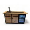 Buitenkeuken Ahaus | 68 Liter Koelkast | Met Wasbak | Douglas Hout