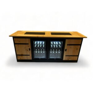 Buitenkeuken Hannover | 68 Liter Koelkast | Douglas Hout