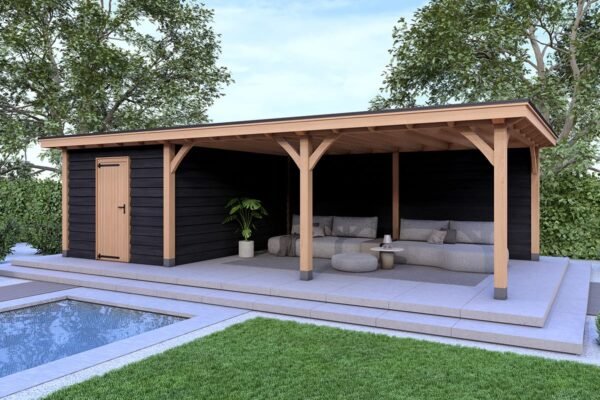 Overkapping Royal Douglas 900 x 300 cm