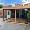 Gumax glazen schuifwanden overkapping