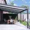 Moderne terrasoverkapping Gumax® Poly Line