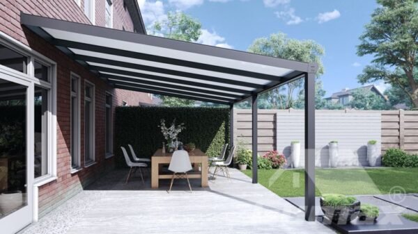 Moderne terrasoverkapping Gumax® Poly Line